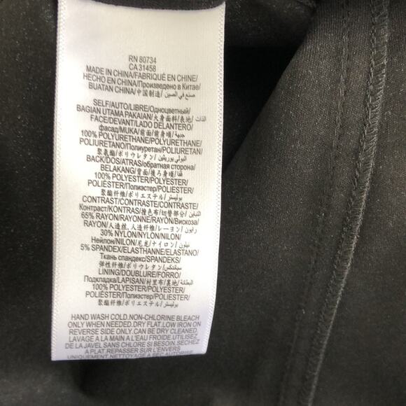 BCBG MaxAzria Stephana faux leather shirt dress - Picture 11 of 11